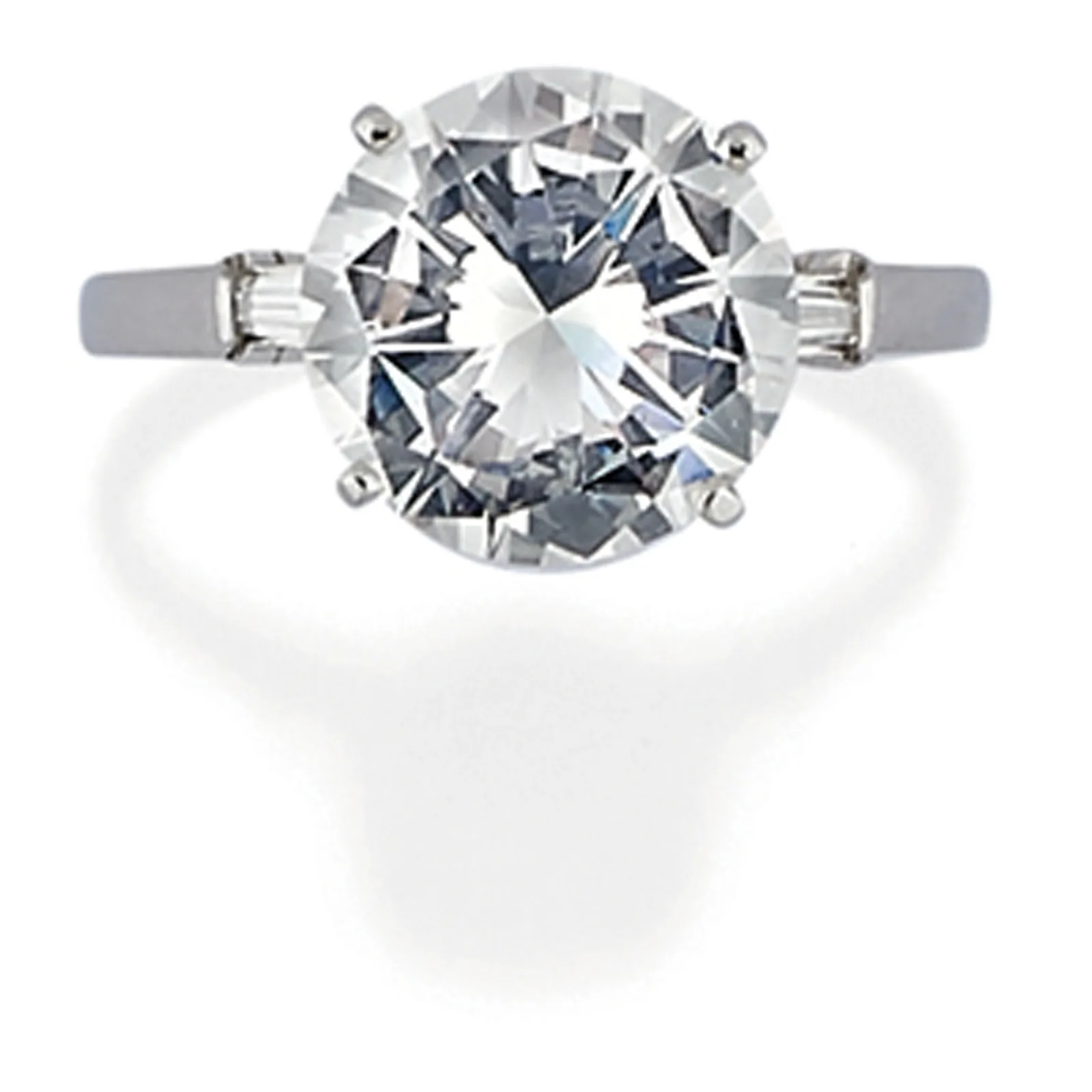 Anello in Platino e Diamanti, firma Ventrella