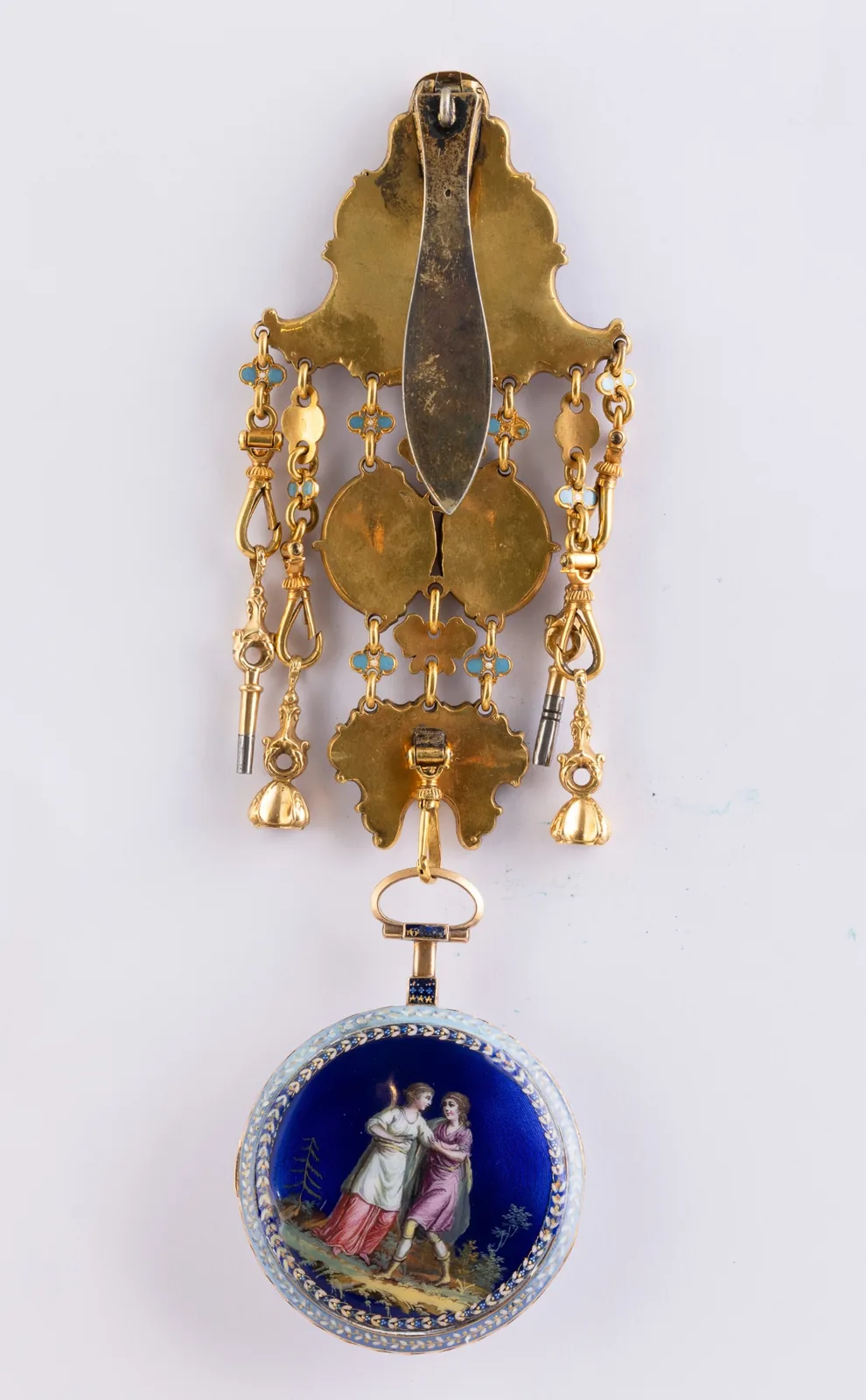 Orologio con Fondello Smaltato