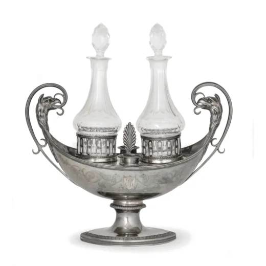 Oliera in Argento e Cristallo, Parigi 1798-1809