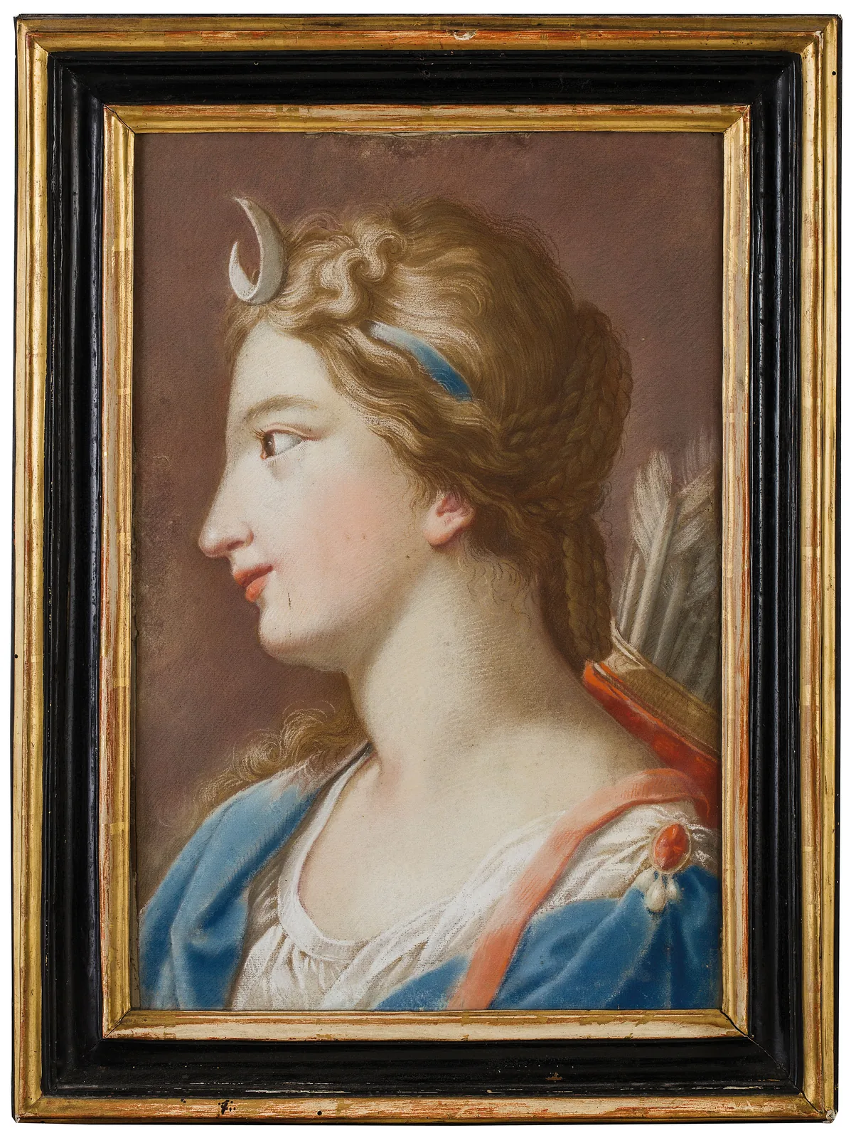 Pastello Raffigurante Diana