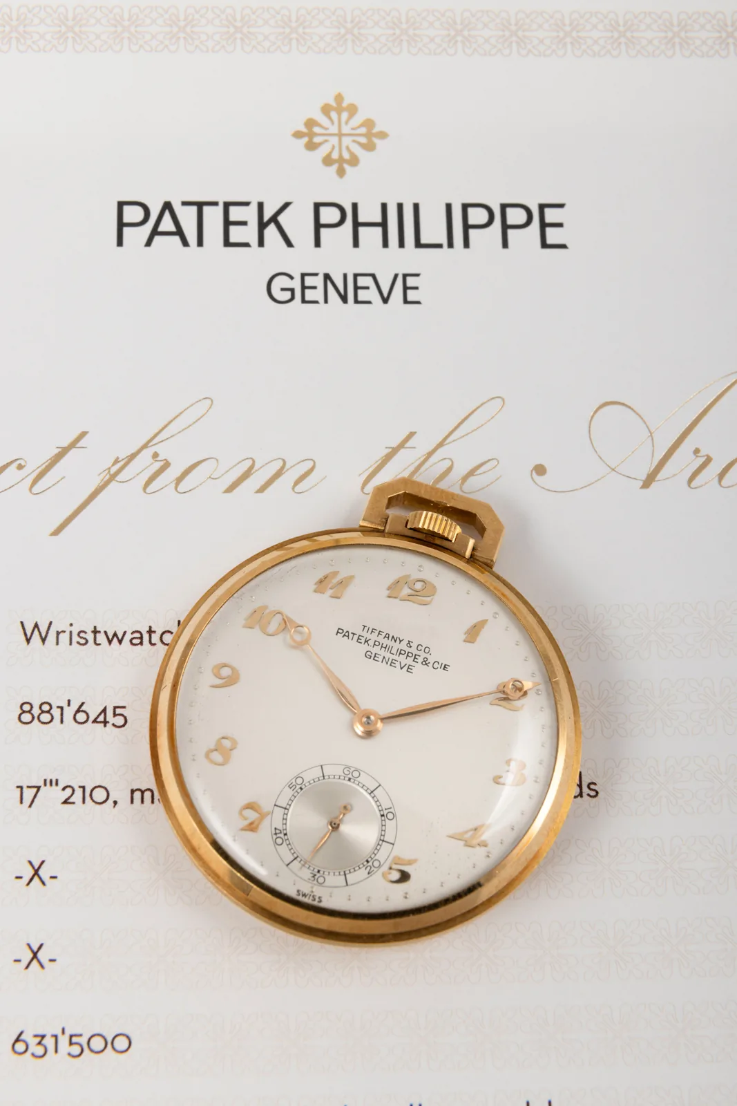 Patek Philippe & Tiffany