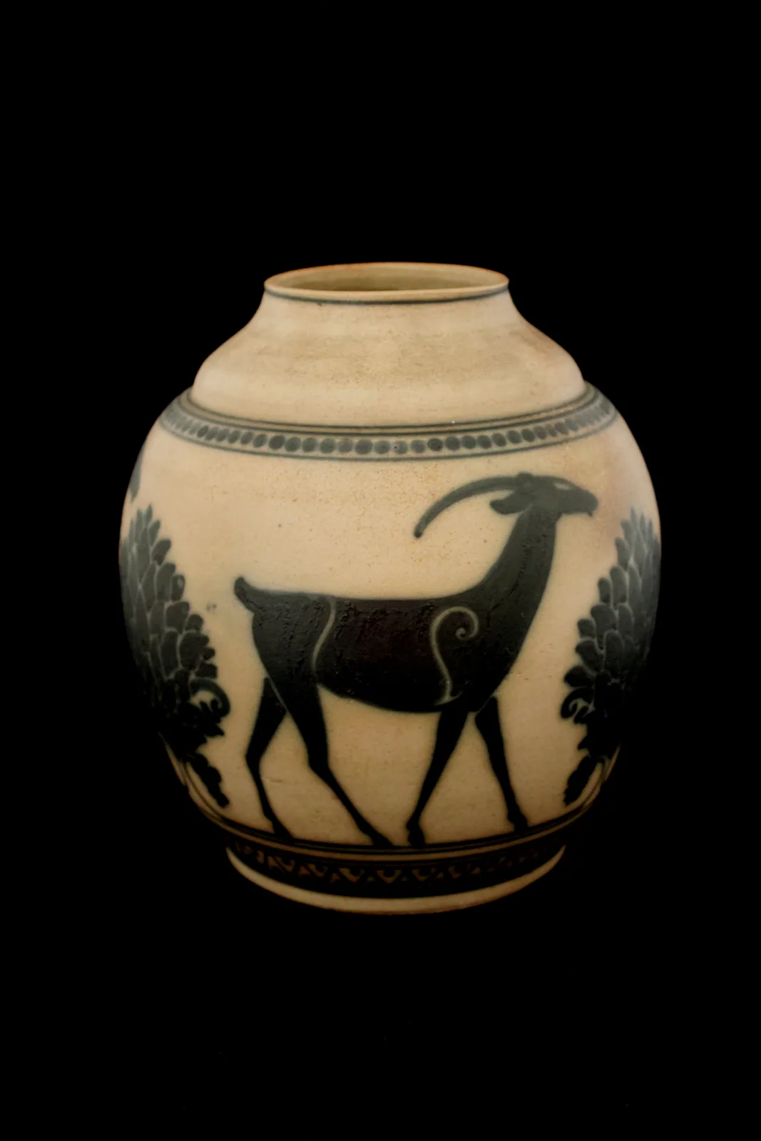 Vaso Chini con Antilopi
