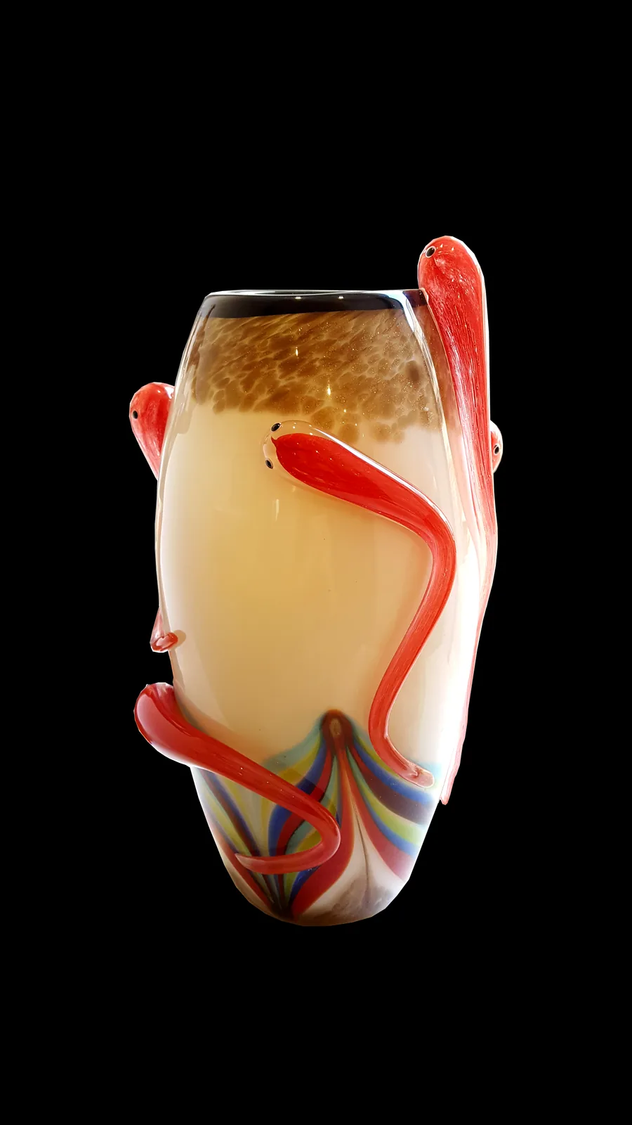 Vaso Toso con Serpenti